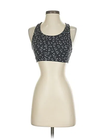 Pre-owned Active Tank Top Black Halter Neckline Tops