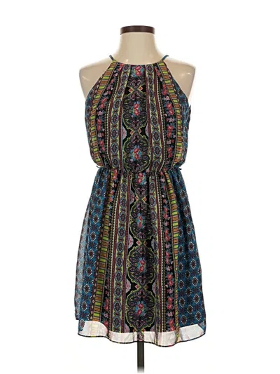 Pre-owned By & By Casual Dress In Blue