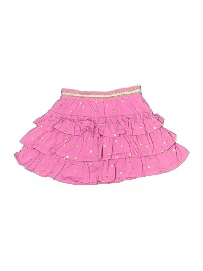 Pre-owned Mini Boden Kids' Skirt In Pink