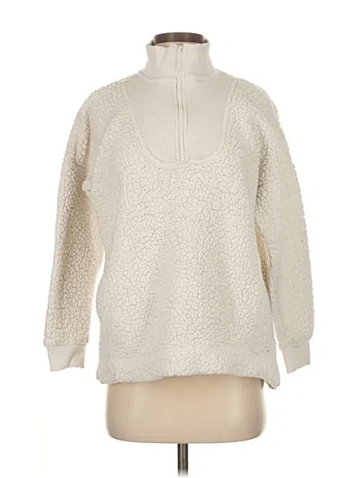 Pre-owned Aerie Pullover Sweater In White