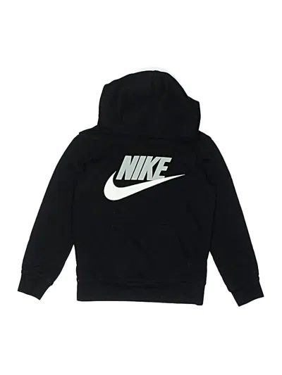 Pre-owned Nike Kids' Pullover Hoodie In Black
