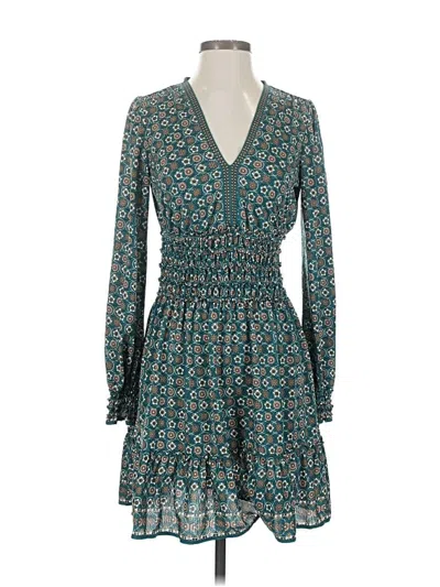 Pre-owned Max Studio Casual Dress In Blue