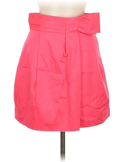 Pre-owned Bcbgmaxazria Formal Skirt In Pink
