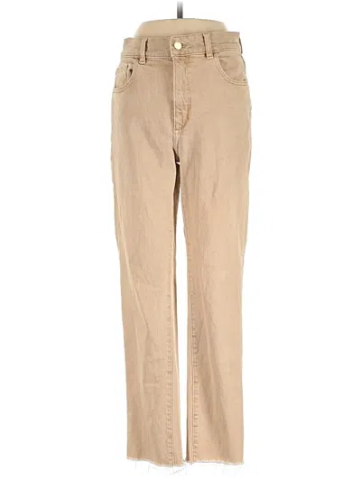 Pre-owned Dl1961 Khaki Pant In Brown