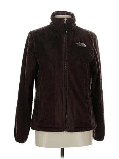 Pre-owned The North Face Fleece Jacket In Brown