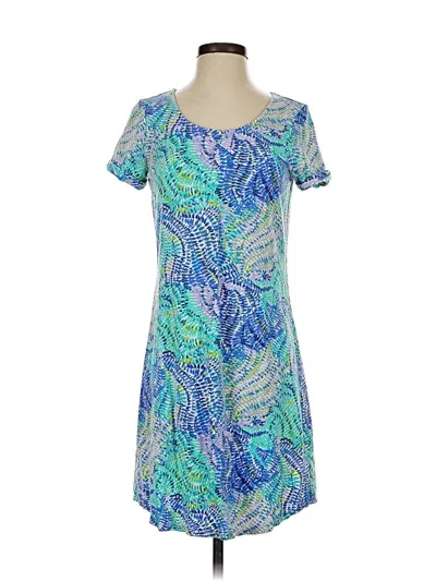 Pre-owned Lilly Pulitzer Casual Dress In Blue