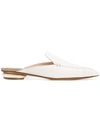 Nicholas Kirkwood Beya Textured-leather Slippers