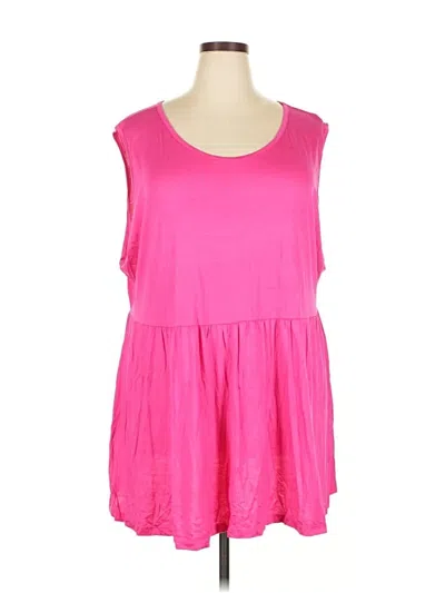 Swak Sleeveless T-shirt In Pink
