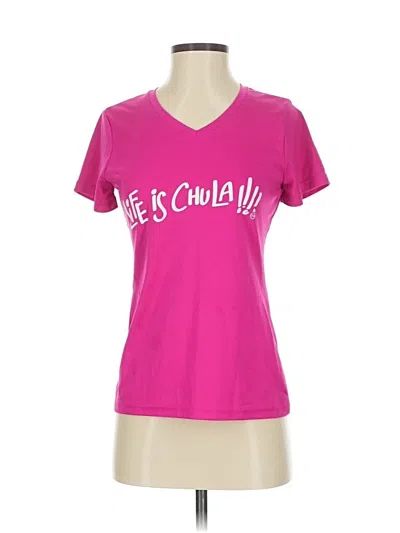 Pre-owned Augusta Sportswear Short Sleeve T-shirt In Pink