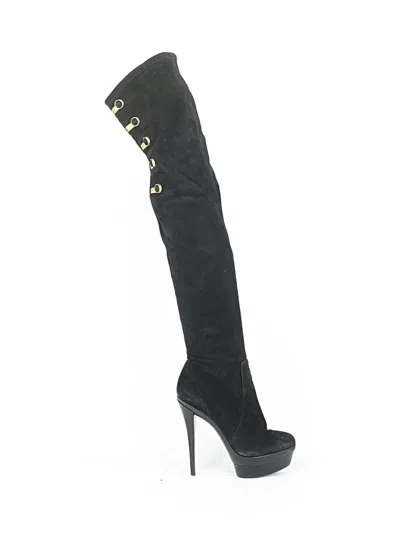 Pre-owned Rachel Zoe Boots In Black