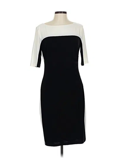 Pre-owned Chaps Cocktail Dress In Black