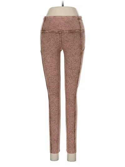 Pre-owned Lululemon Athletica Casual Pants In Brown