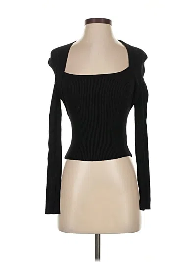 Pre-owned Celebrity Pink Cardigan Sweater In Black