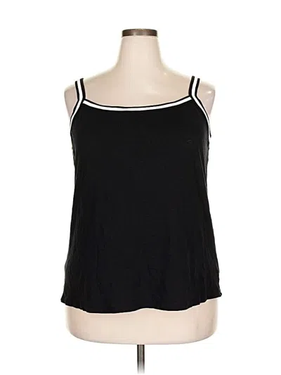 Pre-owned Torrid Tank Top Black Strapless Neckline Tops