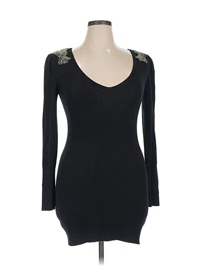 Pre-owned Guess Cocktail Dress In Black