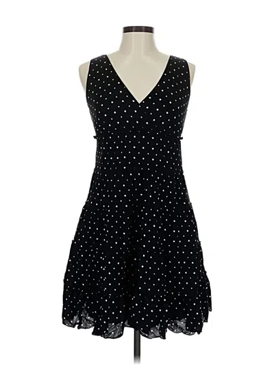 Pre-owned Style & Co Casual Dress In Black