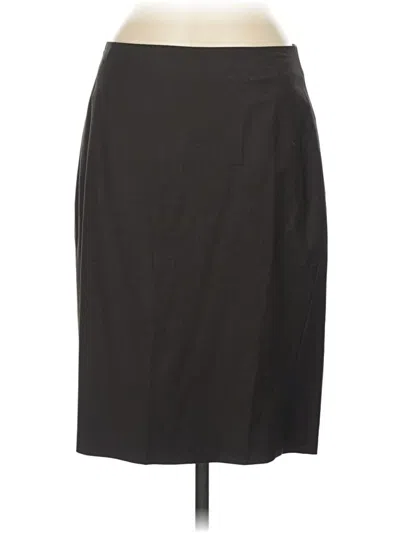 Pre-owned Ann Taylor Formal Skirt In Brown