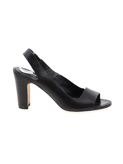 Pre-owned Roberto Del Carlo Heels In Black