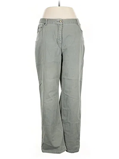 Pre-owned Charter Club Jeans In Gray