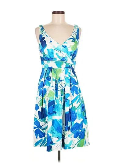 Pre-owned Dressbarn Cocktail Dress In Blue