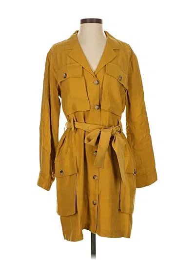 Pre-owned Anine Bing Casual Dress In Brown