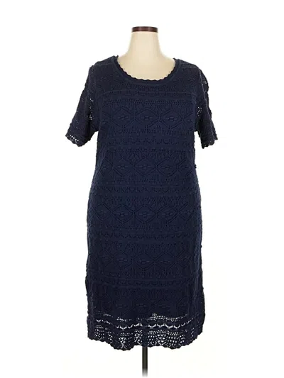 Pre-owned Jessica London Casual Dress In Blue