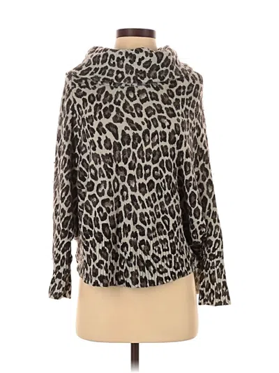 Pre-owned Chico's Cardigan Sweater In Brown