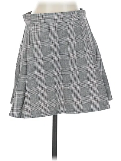 Pre-owned Garage Casual Skirt In Gray
