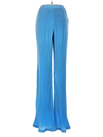 Pre-owned Prettylittlething Casual Pants In Blue