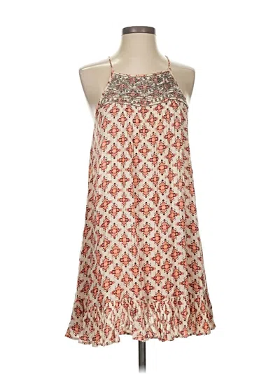 Pre-owned En Creme Casual Dress In Orange