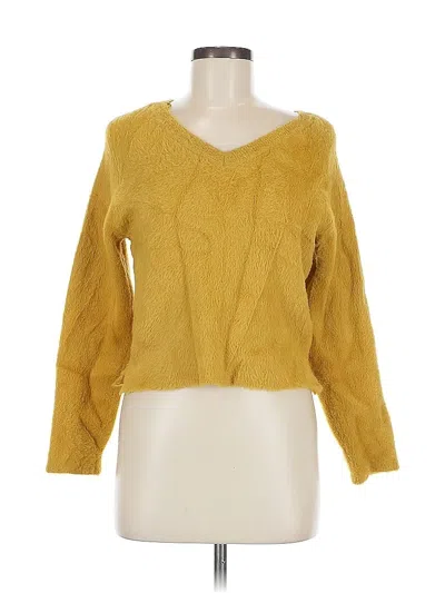 Pre-owned Rachel Zoe Pullover Sweater In Orange