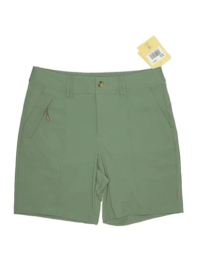 Pre-owned Zeroxposur Khaki Shorts In Green