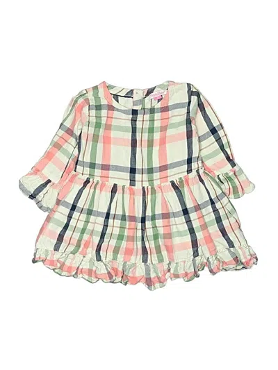 Pre-owned Ruffle Butts Kids' Dress In White