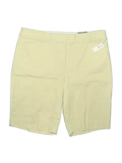 Talbots Khaki Shorts In Green