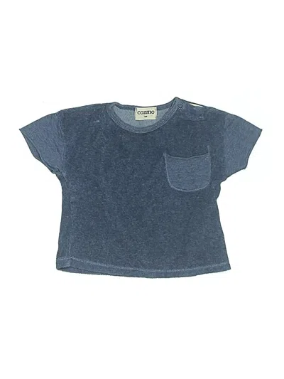 Pre-owned My Little Cozmo Babies' Short Sleeve T-shirt In Blue