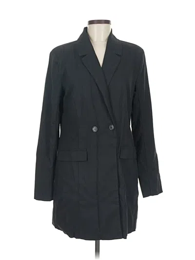 Abercrombie & Fitch Blazer Jacket In Black