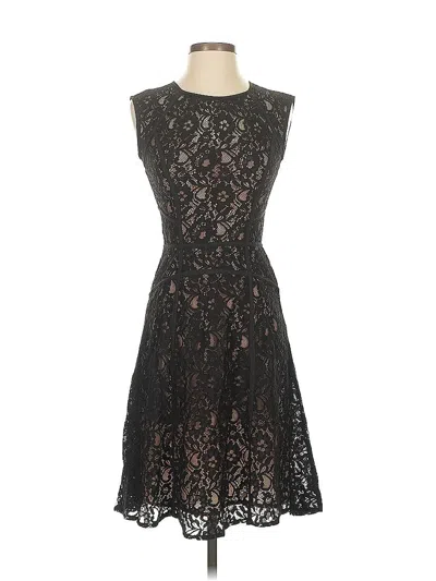 Pre-owned Bcbgmaxazria Cocktail Dress In Black