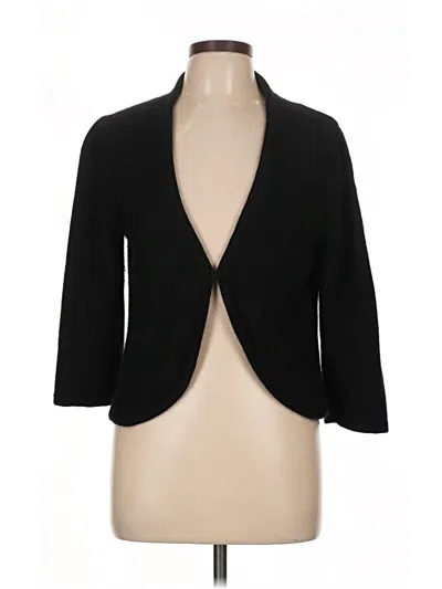 Pre-owned Marina Luna Cardigan Sweater In Black