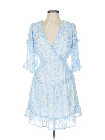 Pre-owned Unbranded Cocktail Dress In Blue