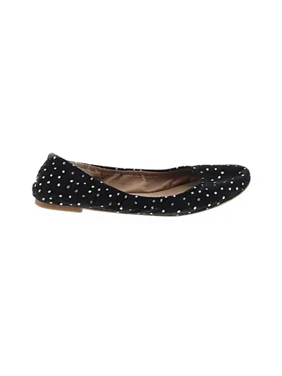 Pre-owned Lucky Brand Flats In Black