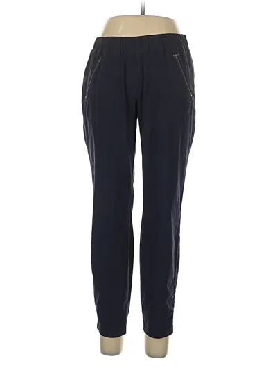 Pre-owned Athleta Track Pants In Blue