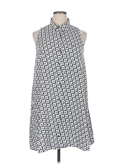Pre-owned Alfani Casual Dress In Gray