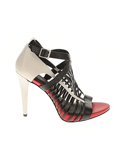 Pre-owned Calvin Klein Heels In Red