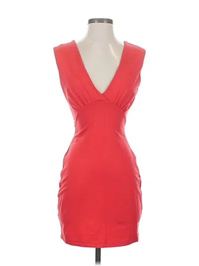 Pre-owned Susana Monaco Cocktail Dress In Red