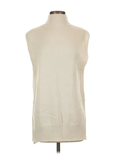 Pre-owned Athleta Sweater Vest In White