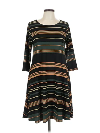 Pre-owned Yelete Casual Dress In Brown