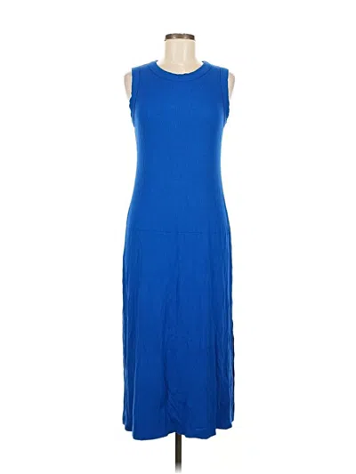 Pre-owned Karen Kane Casual Dress In Blue