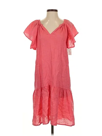 Pre-owned Finley Casual Dress In Pink