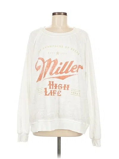 Pre-owned Odd People Sweatshirt In White