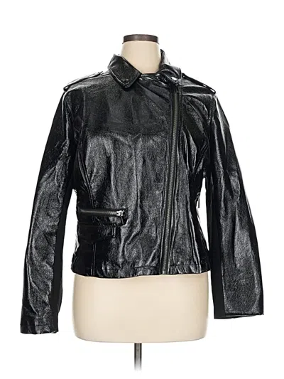 Pre-owned New York And Company Jacket In Black